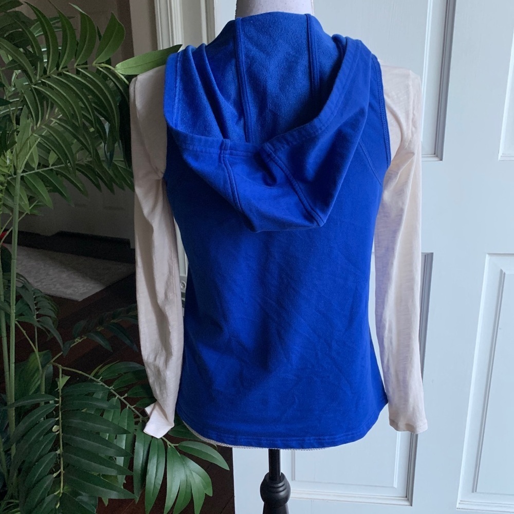 Ralph Lauren blue hoodie vest - Picture 2 of 3